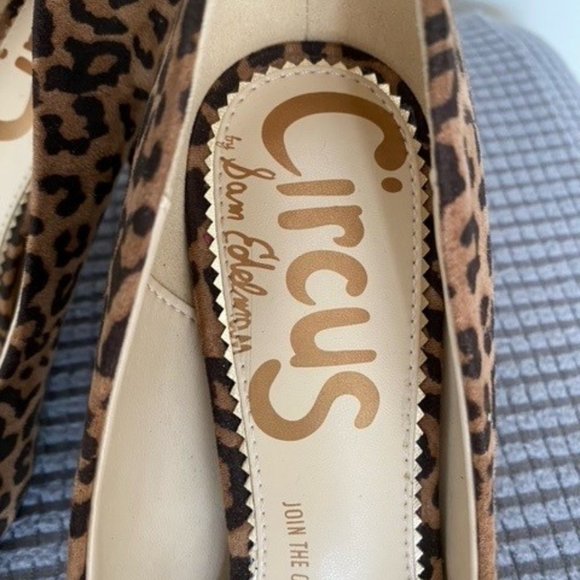 Sam Edelman Leopard Print Pumps - Picture 3 of 3